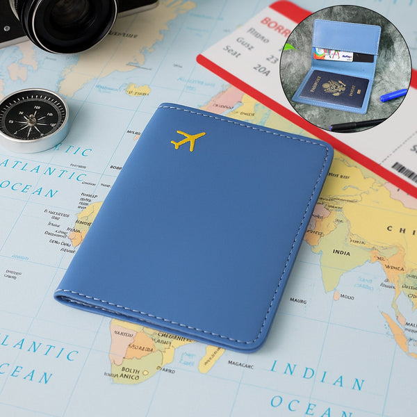 Premium PU Leather Passport Holder